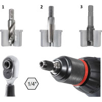 Набор для восстановления резьбы VOLKEL М6x1,0 15 предметов V-Coil Rapid V04310