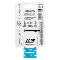 Муфта соединительная 1/2"-3/4", пластик/резина для шланга MPF ДС.071280