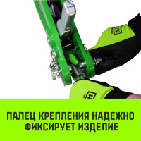 Рычажная лебедка HITCH МТМ GP300 1.6 т, с канатом 20 м SZ070894