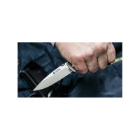 Складной нож Kizlyar Supreme Prime cталь D2, Satin, рукоять из карбона 4650065055772