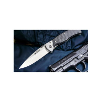 Складной нож Kizlyar Supreme Prime cталь D2, Satin, рукоять из карбона 4650065055772