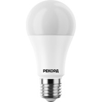 Светодиодная лампа РЕКОРД LED А60-U 12W Е27 3000К 23951