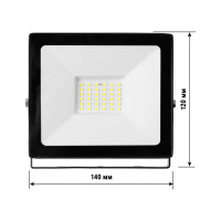 Светодиодный прожектор TDM СДО-04-030Н-Ф (с фотореле) 30 Вт, 6500 К, IP65 SQ0336-0233