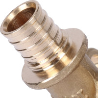 Настенный угольник с длинным нарезным патрубком STOUT 16-Rp 1/2" SFA-0032-001612