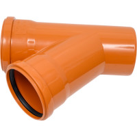 Тройник для наружной канализации PRO AQUA TERRA PP 110x110x45 PPH70111145