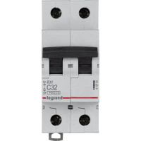 Авт.выключатель RX3 Legrand 4,5кА 32А 2П C 419700