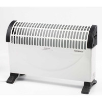 Обогреватель-конвектор SONNEN Y-02S, 1500 Вт, 3 режима работы, белый/черный, 453494