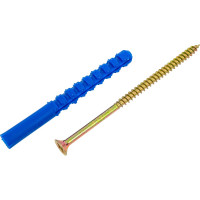 Набор крепления плинтусов VIPкрепеж 10/100 дюбель ежик 30 штук 43020 VIP