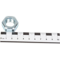 Шестигранная гайка крепежная техника DIN 934, М18, 50 шт. 493215 БК