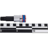 Насадка бита торцевая 1/2", SPLINE, M14, L = 80 мм KING TONY 403614