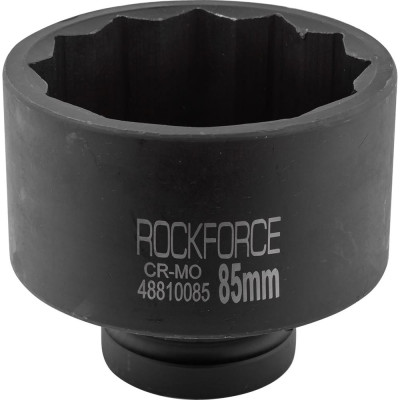 Головка торцевая 85мм 1" 12-гранная ударная глубокая Rockforce RF-48810085(26406)