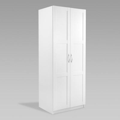 Шкаф Гуд ЛАКК ПЕГАС 2 сборных двери, 78x58x202 см, белый 2.04.01.080.1