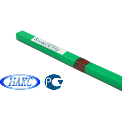 Пруток присадочный омедненный SvarCity для сварки полуавтомат ER 70S-6 SG 2 (Св-08Г2С) 2мм 5кг пруток/медь/ER 70S-6/2/5кг