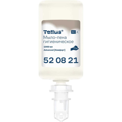 Жидкое мыло-пена Tellus Advanced гигиеническое, 1 л., S4 арт. 520821 25530