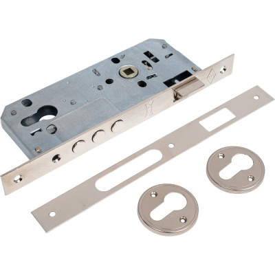 Замок врезной цилиндровый для деревянных дверей KALE KILIT 152r, 3mr, 85bs45, 23np, sp, dros, stb 152R4500522