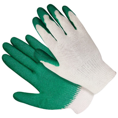 Перчатки c латексным обливом БиБип 1 пара BB-618