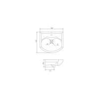 Раковина AQUATON Смайл-50 1WH207781, 00000060499