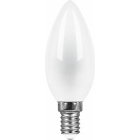 Светодиодная лампа FERON 9W 230V E14 2700K матовая LB-73 25955
