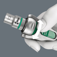 Набор инструмента WERA 8100 SA 6 Zyklop Speed с трещоткой 1/4", битами, головками, метр., 28 шт WE-004016