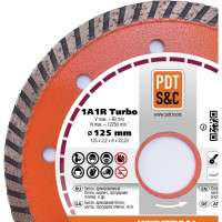 Диск алмазный отрезной Turbo Universal 810200TUNVu 1A1R (125х2.2х8х22.2 мм) ПАИ 4820235010140