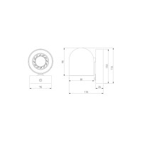 Настенный светильник Elektrostandard Ogma GU10 SW чёрный MRL 1009 a047871