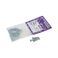 Винт с метрической резьбой крепежная техника потайной, din 965, 5x25, 10 шт. 38448