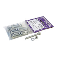 Болт с ш/г крепежная техника набор, полная резьба, din 933, 6x50, 10 шт. 17842