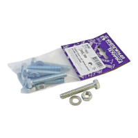 Болт с ш/г крепежная техника набор, полная резьба, din 933, 8x50, 5 шт. 17866