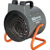 Тепловая пушка TDM ELECTRIC тпк-о, 3 квт, круглый корпус, терморегулятор, SQ2520-0110