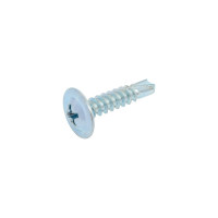 Саморез с пресс шайбой и сверлом Wurth H2, ZN, 4.2x19 мм, 1000 шт. 5056114219005 1000
