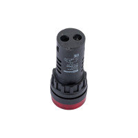 Оповещатель звуковой (сигнализатор) AD22-22M/r23 TDM ELECTRIC d22 мм LED индикация 24 В AC/DC красный SQ0746-0003