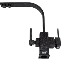 Смеситель ZorG Sanitary черный металл ZR 332 YF ЧЕРНЫЙ МЕТАЛЛИК