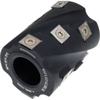 Фреза спиральная шейперная диаметр 62 мм, высота 80 мм, посадочный размер 30 мм, 12 ножей РеСоурс RSFS.031.62.080.30