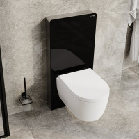 Пристенный модуль системы инсталляции для унитазов WasserKraft Нааб (Naab) 86TLT.040.SE.BL