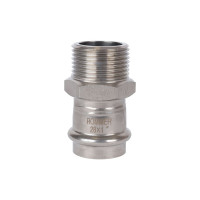 Переходник ROMMER Rss-0021-000281 впр-нр, 28x1, из нержавеющей стали, прессовой RG0091KSNP3VLF