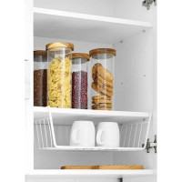 Корзина подвесная(органайзер) металлическая для шкафов и полок LAIMA Home 40x24x13,5 см 607999