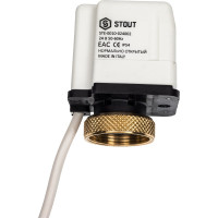 Электротермический компактный сервопривод STOUT Ste-0010-024002 нормально открытый, 24 В RG008Q1TGF8N7D