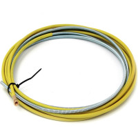 Канал направляющий SvarCity 5.5 м желтый, d 1.2-1.6 мм, для сварки, сварка полуавтомат Канал направляющий/стальной/D 1,2-1,6мм/желтый/5,5м