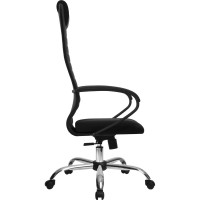 Кресло МЕТТА su-b-10, подлокотники 130, основание 003, черный z312458473