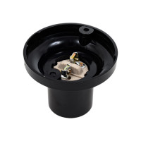 Потолочный прямой патрон FERON Lh83 Е27 250v, карболит, латунь, черный, размер 55x71 мм, 41042