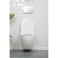 Кнопка для инсталляции Quarter Bath хром матовый 0060