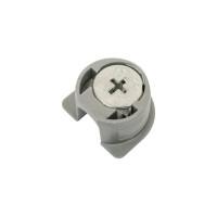 Эксцентриковая стяжка Tech-Krep/Zitar серая D20 мм 2 шт. пакет 153887