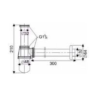 Сифон для раковины Santi Line SL-113