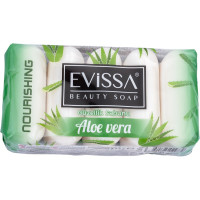 Туалетное мыло EVISSА ecopack 5x55 гр., алоэ-вера М2779