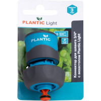 Коннектор с аквастопом Light 3/4" Plantic 39368-01