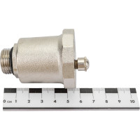 Воздухоотводчик STI муфтовый поплавковый автоматический никелированный 1/2″ Ду15 D030-00102