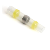 Термоусаживаемая ГСИ STEKKER с припоем Ld302-4060 4-6 мм 48a, прозрачный/желтый (diy упак 10шт), 49162