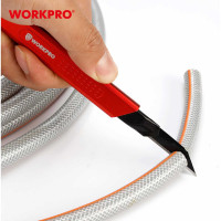 Нож для графических работ WORKPRO с отламывающимися лезвиями 30град. 9мм WP212020