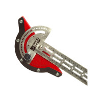 Разметочная линейка WOODWORK 500 мм, с транспортиром RUL-50P