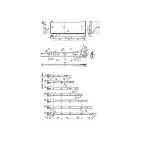 Метабоксы GTV 54x500 мм, белые MP-054500-10